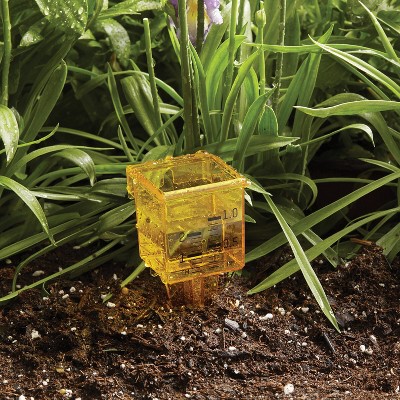 Taylor Yellow 2-in-1 Rain and Sprinkler Gauge