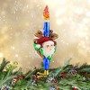 Morawski 8.0 Inch Giant Santa Candle Clip-On Santa Face Candle Tree Ornaments - 2 of 4