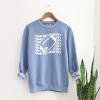 Simply Sage Market Women's  Garment Dyed Graphic Sweatshirt Football Game Day - 2 of 2