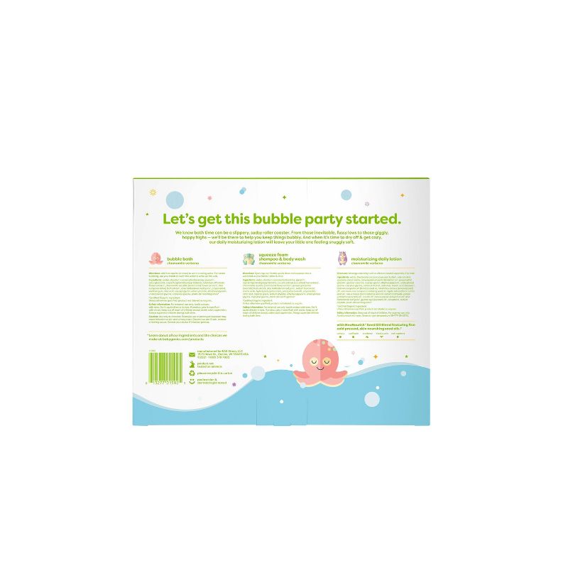 Babyganics Bubble Bath Chamomile Verbena - 25 fl oz - Packaging May Vary, 3 of 8