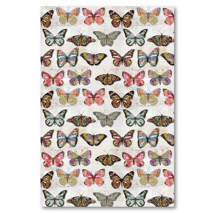 Butterfly Love Pattern Gallery-Wrapped Canvas - 1 of 3