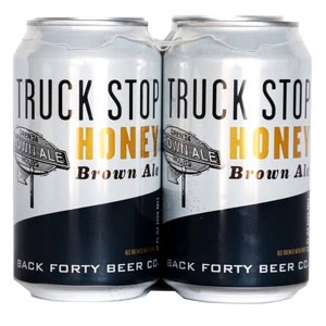 Back Forty Truck Stop Honey Brown Ale Beer - 6pk/12 fl oz Cans - 1 of 2