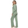 Felina - Aria 2-Piece Lounge Set - French Terry Pullover & Relaxed Fit Pants Loungewear Set - 2 of 3