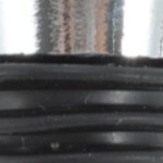 black, silver tone, clear