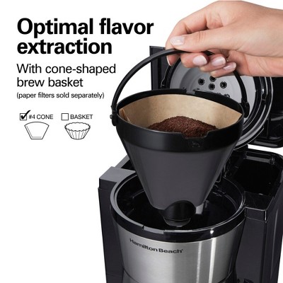 Hamilton Beach 10-Cup Stainless Steel Programmable Thermal Coffee Maker