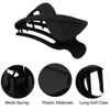 Unique Bargains Women's Plastic Hair Claws 3.39"x1.89"x0.91" 2Pcs - 3 of 4