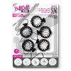 Teeny 0.75 Inch Hair Clamps for Big Hair - Painless, Damage-Free Styling Tool - 5 Pieces - PuffCuff - 2 of 4