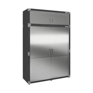 Seville Classics UltraHD 2-Piece Extra-Wide Storage Cabinet Set, 60" x 24" - 1 of 4
