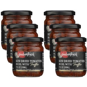 Pickerfresh Sundried Tomatoes in Oil with Truffle  - Case of 6/7 fz - 1 of 4