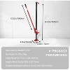 Acekool 60" Farm Jack,3 Ton Capacity Steel Ratcheting Off-Road Utility Jack,7,000 lb Lift for Tractor,Truck,SUV,Lift Height 5.12-52 in - 2 of 4