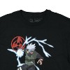 Seven Times Six Naruto T-Shirt Men's Kakashi Hatake Sharingan Symbol Short Sleeve Graphic Tee Black - 3 of 4