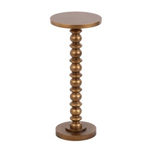 Kate and Laurel Konya Round Drink Table - 1 of 4