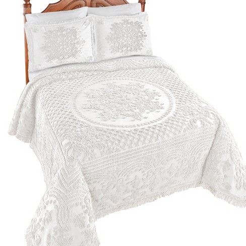 Bedspread chenille gorgeous hotsell