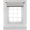 Bacati - Rod Pocket Window Valance Woodlands Animals Beige/Grey - 4 of 4