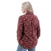 Old Ranch Brands Women's Lilah Floral Print Shirt - 2 of 4