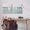 Stupell Industries Sailboats Grey Nautical Ocean View, 24" x 24" - 2 of 4