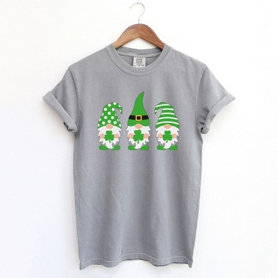 Simply Sage Market Women's Lucky Gnomes Short Sleeve Garment Dyed Tee