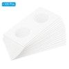 Unique Bargains Transparent Window Paper Coin Storage Organizing Protective Coin Holder 100 Pcs - 3 of 4