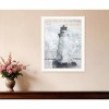 HomeRoots Lighthouse White Framed Print Wall Art - 2 of 4