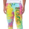 Teenage Mutant Ninja Turtles TMNT Square Men's Tie-Dye Jogger Pajama Pants Multicolored - 3 of 4