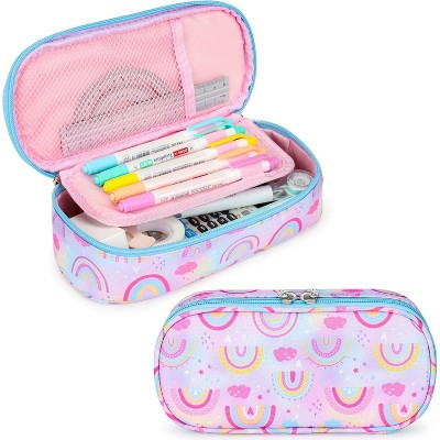 Fmeida Pencil Case for Girls - Big Capacity Cute Pencil Case for Kids Teenager Special Pencil Pouch for School Office, Pencil Box Only