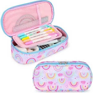 Fmeida Pencil Case for Girls - Big Capacity Cute Pencil Case for Kids Teenager Special Pencil Pouch for School Office, Pencil Box Only - 1 of 4