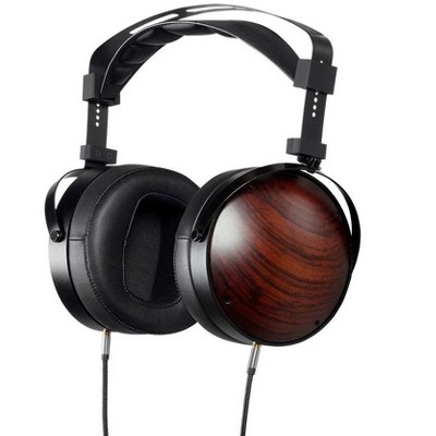 Monolith M1060C Over Ear Planar Magnetic Headphones - Black/Wood With 106mm Driver, Closed Back Design, Comfort Ear Pads For Studio/Professional