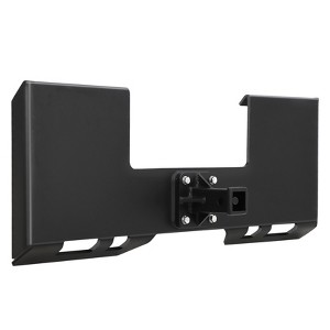 Quick Attach Skid Steer Mount Plate 3/8" Thick 3000LBS Load Steel Adapter Loader, with 2" Removable Trailer Hitch Receiver - 1 of 4