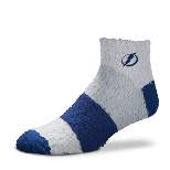 NHL Tampa Bay Lightning Fuzzy Neapolitan Stripe Socks