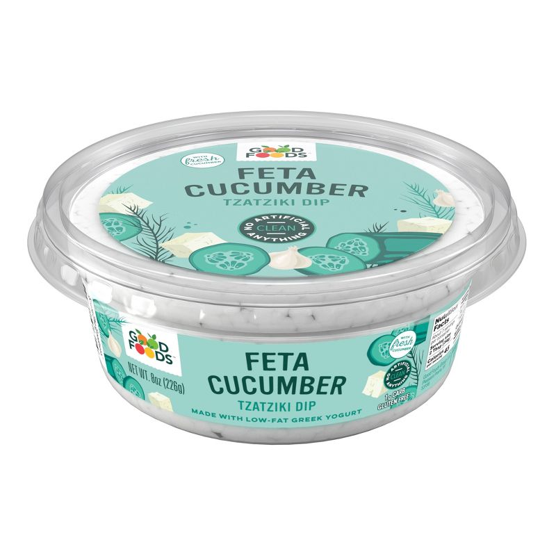 Good Foods Feta Cucumber Tzatziki Dip - 8oz, 4 of 11