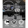 2-Seat Kids Ride-On Car, 4-Wheel 24V Electric Vehicle with Remote Control, Bluetooth, Music, 3 Speeds, 2x200W Powerful Motors - 3 of 4