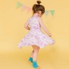 Mightly Girls Fair Trade Organic Cotton Print Sleeveless Twirl Dress - 2 of 3