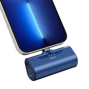 iWALK Small Portable Charger 4500mAh Ultra-Compact Power Bank Cute Battery Pack For iPhone 14/13/12/11/XS/XR/X/8/7/6 Airpods and More