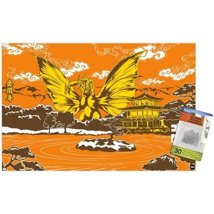 Trends International Godzilla - Ghidorah Unframed Wall Poster Prints - 1 of 4