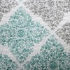 6Pcs Reversible Daybed Cover Set Coastal Botanical Quilted Polyester Printed - 2 of 4