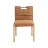 Meridian Furniture,Aimee Vegan Leather Dining Side Chair, Set of 2 - 3 of 4