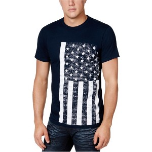 I.N.C International Concepts Mens Flag Graphic T-Shirt, Blue, Small - 1 of 1