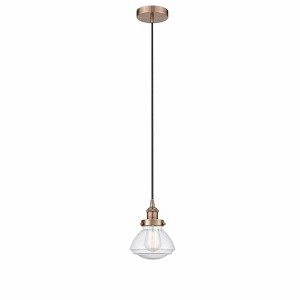 Olean - 1 Light Mini Pendant In Industrial Style-8.75 Inches Tall and 6.75 Inches Wide - 1 of 1