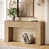 Tribesigns 63-Inch Wooden Console Table with 2 Hidden Drawers, Farmhouse  Sofa Table for Living Room, Hallway, Entrance, Foyer, Easy Assembly - 4 of 4