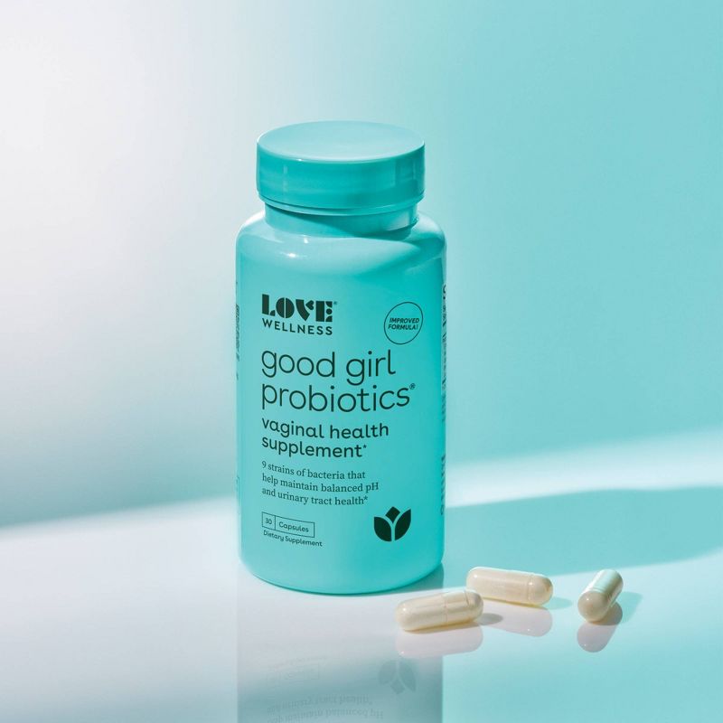 Love Wellness Good Girl Probiotics for Vaginal &#38; Urinary Tract Health - 30ct, 3 of 9