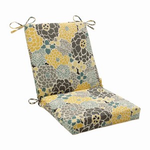 Outdoor Square Edge Full Seat Cushion - Lois - Pillow Perfect - 1 of 4