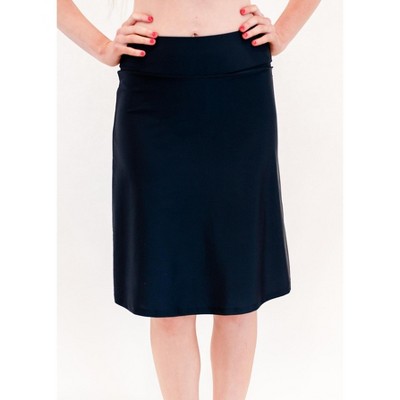 Knee length cheap swim skirt