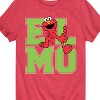Boys' - Sesame Street - Elmo Collegiate Short Sleeve Graphic T-Shirt - 2 of 4