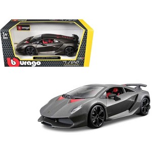 Lamborghini Sesto Elemento Matt Grey 1/24 Diecast Car Model by Bburago - 1 of 4
