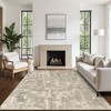 Abynow Medallion Distressed Persian Indoor Area Rug - 3 of 4