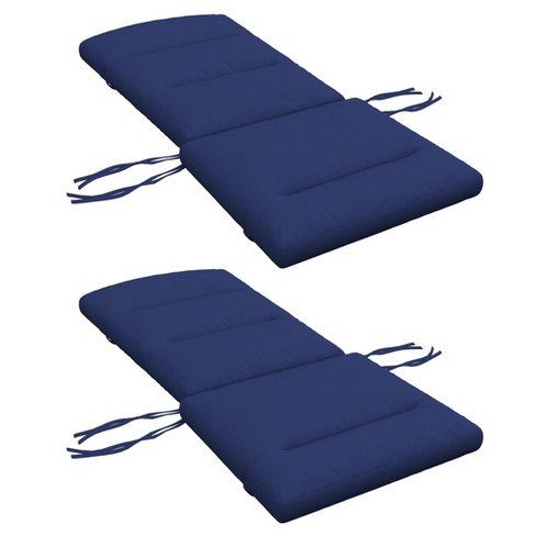 Tie on outdoor outlet seat cushions