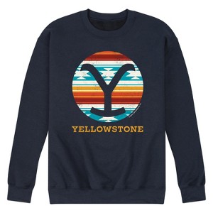 Men's - Yellowstone - Official Yellowstone Merchandise Graphic Fleece Sweatshirt - 1 of 4