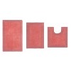 Home Weavers Luxury Collection 100% Cotton Tufted Bathroom Rug Set, Non-Slip Latex Bath Rug Set - 2 of 4