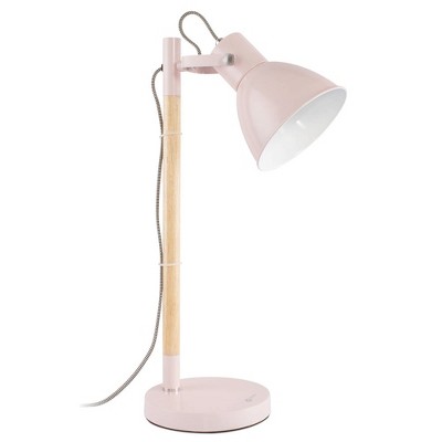 pink and grey table lamp