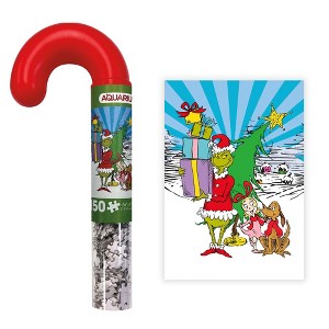 NMR Distribution The Grinch 150 Piece Candy Cane Micro Jigsaw Puzzle - 1 of 4